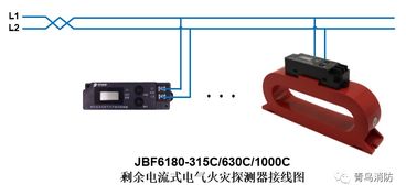 青鸟消防全系列产品接线图详解 电气火灾监控系统篇